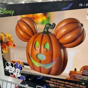 Disney Mickey Pumpkin from Costco 2024